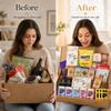 Thank You Gift Hamper - Includes Postcard, Tea, Sweets, Biscuits, Thank You Chocolate, Hot Chocolate, Biscuits, Popcorn - Thank you Gifts Perfect for Women, Men, Friends, Colleagues view 4