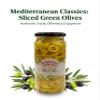 ANJOMAN 6 x Olive Green Sliced 358ml Jars | Catering Pack | Authentic Mediterranean Sliced Olives view 3