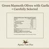 ANJOMAN 2 x Stuffed Garlic Pitted Olive Green St. w/Garlic Mammoth 358ml Jars | Gourmet Spanish Olives with Garlic view 4