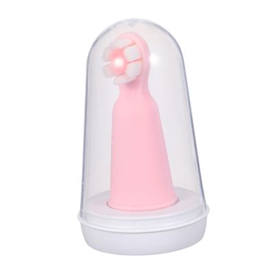 DECORNIJIA Finger Brush Soft Silicone Toothbrush with Food-Grade Bristles Oral Cleaner for Newborns Years