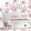 Teeth Whitening Strips 14 Treatments Kit - Teeth Whitener, Peroxide Free, Green White Strips for Teeth Whitening with Arbutin, Coconut Oil, Deep Stains Removal view 1