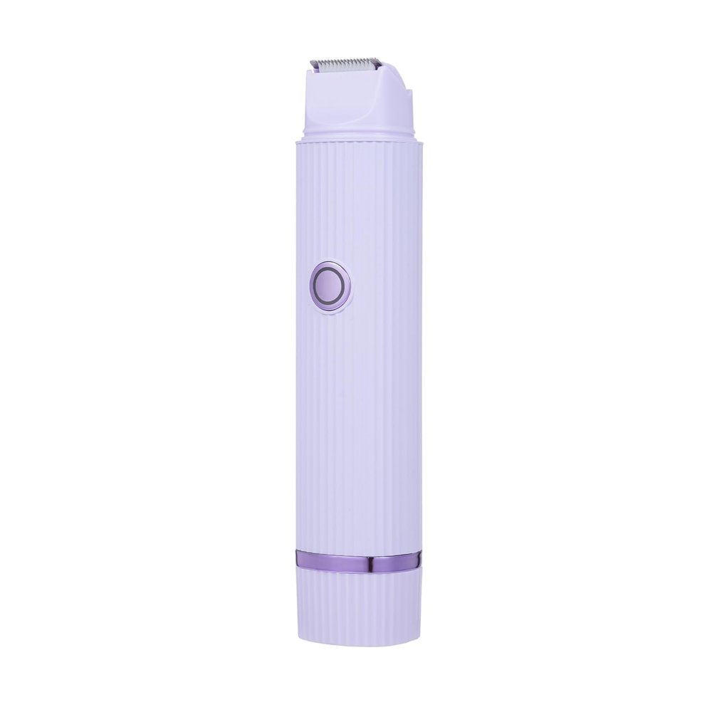 Vikye Women Eirmer Electric Hair Dualcision Trimmer Body Body Remocal Cejas (Purple)