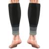 ACWOO Calf Support Compression Sleeves for Women Men, 1 Pair 15-21mmHg Class 1 Shin Splints Brace Support for Torn Muscle Pain Relief, Cramps, Sprains, Footless Leg Socks for Running Sports Flight view 1