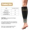 ACWOO Calf Support Compression Sleeves for Women Men, 1 Pair 15-21mmHg Class 1 Shin Splints Brace Support for Torn Muscle Pain Relief, Cramps, Sprains, Footless Leg Socks for Running Sports Flight view 2