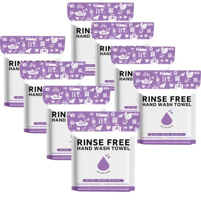8 Packs XL No Rinse Body Wipes for Adults Bathing, Rinse Free Bathing Shower Wipes for Adults. Soap Infused, Disposable Body wipes for Elderly 200 PCS for Camping, Elderly, Post Surgery, Gym