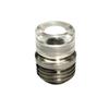 Bosiyrggrl 1PC Intergrated Quickly Remove The Mouthpiece Wide Mouth 1.24cm High Efficiency and Saving Transparent view 1