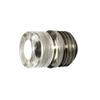 Bosiyrggrl 1PC Intergrated Quickly Remove The Mouthpiece Wide Mouth 1.24cm High Efficiency and Saving Transparent view 3
