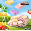 Freeze-dried Yogurt Blocks (100/200/300PCS) Mango,Strawberry,Yellow Peach Yogurt Blocks,Sweet and Sour Preserved Fruits,Casual Snacks,Desserts,Vegan,Delicious Chinese Snack Gifts (500pcs) view 2