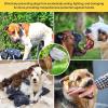 Dog Net Hood - Quiet Ears Cover for Small Pets, Breathable Scratch-Proof Guard with Mouth Zipper, Allows Panting and Drinking, Pet Protection for Shower, Bathing, Grooming, Swimming view 3