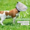 Dog Net Hood - Quiet Ears Cover for Small Pets, Breathable Scratch-Proof Guard with Mouth Zipper, Allows Panting and Drinking, Pet Protection for Shower, Bathing, Grooming, Swimming view 4