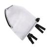 Dog Net Hood - Quiet Ears Cover for Small Pets, Breathable Scratch-Proof Guard with Mouth Zipper, Allows Panting and Drinking, Pet Protection for Shower, Bathing, Grooming, Swimming view 1