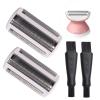 2PCS Replacement Shaver Foil Heads for Philips BRL130 BRL140 BRL175 BRL146 Electric Ladyshaver Replacement Blades Accessories Shaving Head Film with Brush Foil Blades for Women Wet and Dry view 1