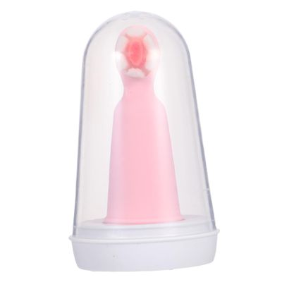 VERDANVERSE Finger Toothbrush for Toothbrush Oral Cleaner Teeth Cleaning Tool Silicone for Finger for Babies Pink