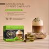 AROMA GOLD Dubai Chocolate Flavour Coffee Pods 16 Capsules Coffee Capsules Dolce Gusto Compatible Flavoured Coffee Pods for Coffee Machines Barista-Approved, Mild & Harmonious Taste view 2