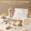 Birthday Gifts for Women Friendship, Womens Gifts for Birthdays Unique Happy Birthday Gift Basket for Best Friends Mom Sister Teen Girls Her Wife Girlfriend Coworker, Self Care Package Spa Gift Set view 4