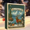 HEEZOU Nature-Themed Advent Calendar 2025 24 Window Acrylic & Paper Christmas Countdown For Family Activities Acrylic Paper Christmas Decors view 4
