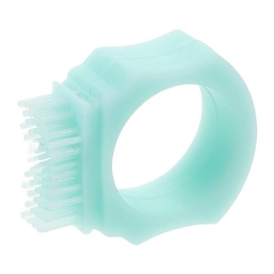 FRCOLOR Portable Ring Toothbrush Soft Travel Toothbrush for Boys and Girls Adults Built Case for Camping School Home Use