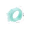 FRCOLOR Portable Ring Toothbrush Soft Travel Toothbrush for Boys and Girls Adults Built Case for Camping School Home Use view 2