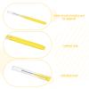 30 PCS Yellow Dental Brushes,Interdental Floss Picks Between Teeth Toothbrush Oral Care,Interdental Brushes Yellow Brushes,Dental Floss Brush 0.7mm Interdental Brushes view 3