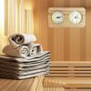 Asyduey Sauna Thermometer Fahrenheit Hygrometer Gauge 2In1 Indoor Home Sauna Thermostat,Sauna for Traditional Sauna, view 2