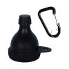 Dtaigou Protein Funnel | Electrolytes Beverage Case | 50ml Moistureproof Portable Box with Carabiner for Travel Car Seniors Camping Adults Gym Work Outdoor Airplane Beach