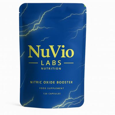 Nitric Oxide Supplement for Men - High Strength 3140mg Science Backed L-Arginine/L-Citrulline - Nitric Oxide Booster for Support of Blood Flow, Male Health, Energy & Gym Pump | Nuvio Labs Nutrition