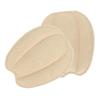 Mikinona Beige Forefoot Support Pads for Women Soft Suede Fabric Cushioning Sponge and Double Sided Tape for Secure Fit and Comfortable Shoes view 1