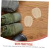 Mikinona Beige Forefoot Support Pads for Women Soft Suede Fabric Cushioning Sponge and Double Sided Tape for Secure Fit and Comfortable Shoes view 2
