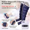 6-Cavity Lymphatic Drainage Machine Compression Boots for Legs, Air Compression Leg Massager Machine, Full Body Waist Arm Leg Relax Instrument, Pain and Circulation (Blue, 2 Legs + Waist) view 4