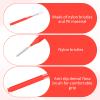 30PCS Red Dental Brushes Red Interdental Brushes R ed Brushes Floss Brus hes R ed Interdental Brush ES Interdental Floss Picks for Between Teeth Toothbrush and Oral Gums view 2