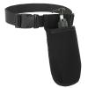 1 PCS Professional Massage Bottle Hoslter with Adjustable Belt, Single Massage Therapist Bag Portable Lotion Oil Waist Holder Organizer for Beauty Salons, Hospitals, Spas Therapy Supplies (Black) view 1