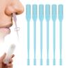 2-in-1 Nasal Hair Cutter, 2025 Professional Nose Hair Trimmer with 360 Rotation & Ear Picker, Dual-Blade Manual Nasal Grooming Tool with Soft Cleaning Brush for Men and Women (Blue, 6 PCS) view 1