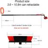 30FT Telescopic Window Cleaning Kit - Professional Extendable Brush & Pole for Solar Panel, Conservatory Roof & High Windows - 3.6-11m Water Fed Cleaning Solution view 4