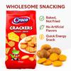 Africa Select Croco Crackers Biscuits Branza Romanian Cheese-Flavoured Crackers 400g (Pack of 4) view 3