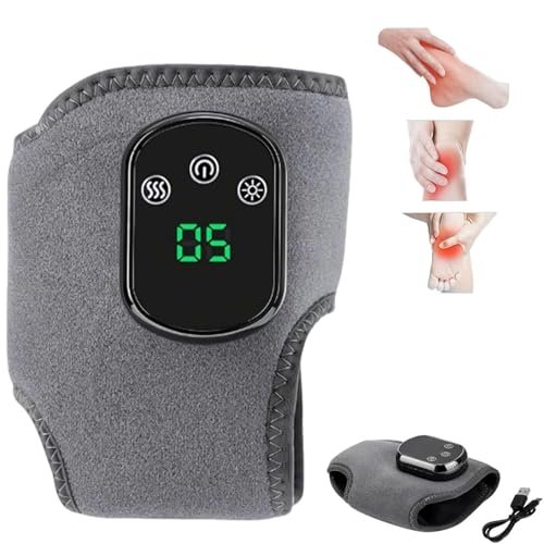 3 in 1 Therapy Foot Massager, Foot Massagers for Pain and Circulation, Feet Renew Triple Method Massager, 3-Level Heat & Massage Adjustable, Smart Timer, Touch Screen for Ages Ankle Massage (1PC)