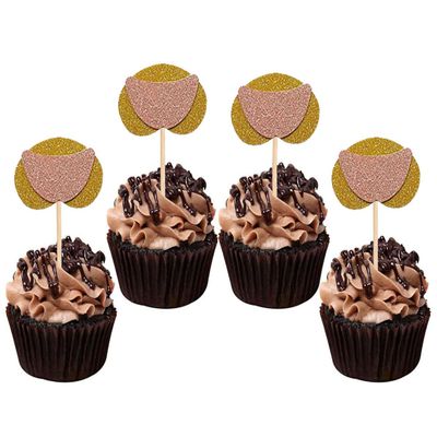 12 Pcs Prank Bachelorette Party Cake Cupcake Topper Decoration Gender Glitter Pick for Hen Bridal Shower Engagement Supplier Favor Game Tool Decor Set Y21