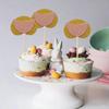 12 Pcs Prank Bachelorette Party Cake Cupcake Topper Decoration Gender Glitter Pick for Hen Bridal Shower Engagement Supplier Favor Game Tool Decor Set Y21 view 2