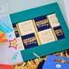 POSTED! His Birthday Celebration Letterbox Gift Includes Pop Up Treat Tray Card - By LK - Masculine Design, Unique Socks, Heartfelt Wishes, Hidden Chocolates, Card & Gifts, Pop Up Birthday Card view 3