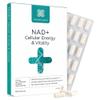 Healthspan NAD+ 300mg (60 Capsules) | for Cellular Health & Longevity | 300mg Pure NAD+ | Delayed Release Capsules for Optimal Absorption | Added Vitamins B5 & B12 | Vegan view 1