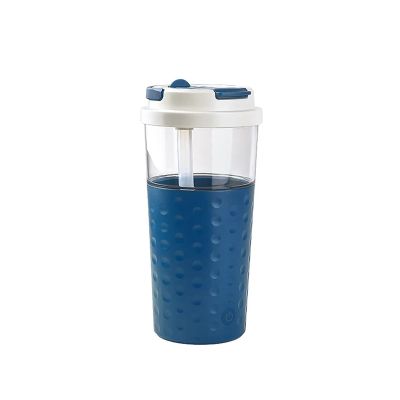 Coffee Mixing Cup, 500ml Portable Electric Protein Shaker Bottle Automatic Self Stirring Mug Milkshake Coffee Milk Juice Mixing Cup,Self Stirring(Blue)