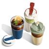 Coffee Mixing Cup, 500ml Portable Electric Protein Shaker Bottle Automatic Self Stirring Mug Milkshake Coffee Milk Juice Mixing Cup,Self Stirring(Blue) view 3
