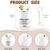 Bafiwu Funny Gifts for Women, Positive Llama Animals Crochet with Alpaca Charm Keychain, Emotional Support Gift for Friends, Mum, Dad, Coworkers, Birthday Christmas Gift (Llama) view 4