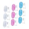 FOMIYES Baby Finger Toothbrush Set for Babies and Young Boys and Girls 9pcs Made of Silicone with Storage Boxes, Easy to Store and Reusable, Oral Cleaner and Teething Brush view 1