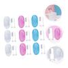 FOMIYES Baby Finger Toothbrush Set for Babies and Young Boys and Girls 9pcs Made of Silicone with Storage Boxes, Easy to Store and Reusable, Oral Cleaner and Teething Brush view 4