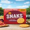 Nairn's Gluten Free Snaks Salted Crackers 125g (Pack of 2) Snacks Made with Wholegrain Oats view 4