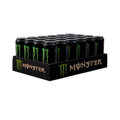 Monster Energy Drink, Pack of 24, 500ml Cans