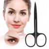 for Beauty Tool, for Stainless Steel, Black Scissor for Eyebrows, Nose Hair, Beard Trimming (Eyebrow Cutters (Pointed)) view 2