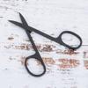 for Beauty Tool, for Stainless Steel, Black Scissor for Eyebrows, Nose Hair, Beard Trimming (Eyebrow Cutters (Pointed)) view 4