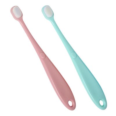 2pcs Baby Toothbrush Pp Soft Bristle Manual Brush for Infant Care