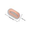 LABRIMP 4pcs Grip Cleaning Brush Set Manual Tool Crevice Cleaner Soft Home Bathroom Handle Brush Ergonomic Handheld Scrub view 2